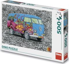 Dino HIPPIES VW 500 Puzzle