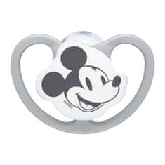 Nuk Dojenček Space Disney Mickey v škatli, siv, 6-18m