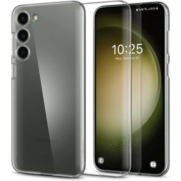 slomart spigen airskin galaxy s23 crystal clear