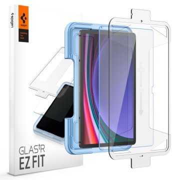 slomart spigen glas.tr "ez fit" kaljeno steklo galaxy tab s9+ plus 12.4 x810 / x816b jasno
