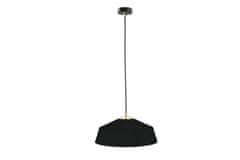 Greatstore Obesna svetilka 1xE27 ATTO BLACK/GOLD