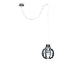 Greatstore Obesna svetilka 1xE27 BENTO SMALL GREY LONG 656