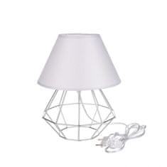Greatstore Nočna svetilka 1xE27 PATI SILVER/GREY II