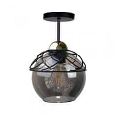 shumee Stropna svetilka 1xE27 MERA BLACK/GOLD