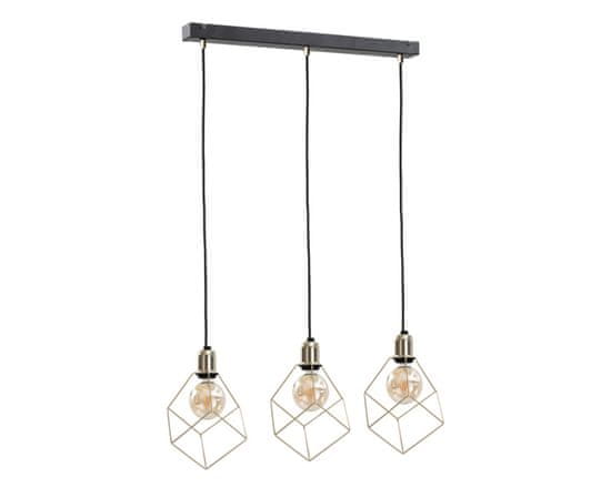 Greatstore 3xE27 Obesna svetilka TAHO GOLD