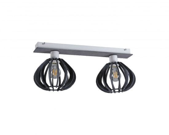 shumee Stropna svetilka 2xE27 NICOLETA GREY 832