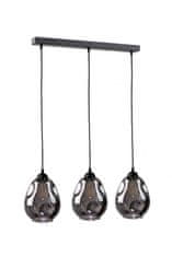shumee Obesna svetilka 3xE27 LOKI BLACK