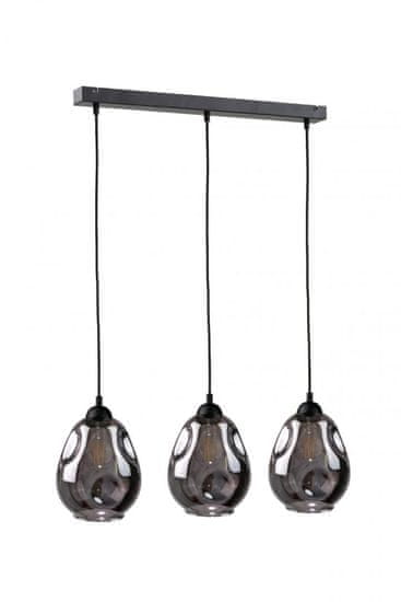 shumee Obesna svetilka 3xE27 LOKI BLACK