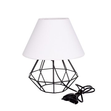shumee Nočna svetilka 1xE27 PATI BLACK/WHITE