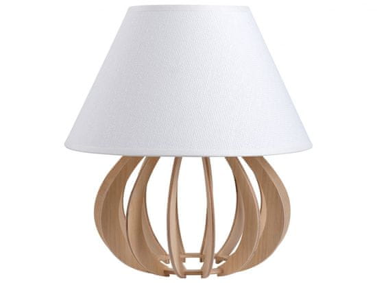 Greatstore Nočna svetilka 1xE27 NORA NATURAL WHITE 933