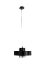 Greatstore Obesna svetilka 1xE27 BOSSI II BLACK