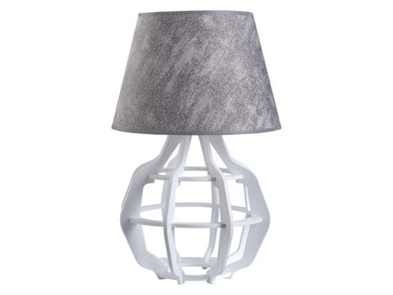 Greatstore Nočna svetilka 1xE27 BENTO WHITE GREY II 920