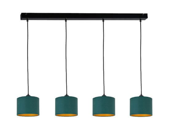 shumee Obesna svetilka 4xE27 FLOW GREEN