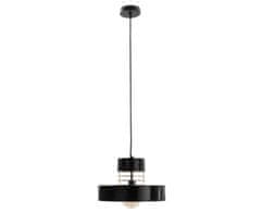 Greatstore Obesna svetilka 1xE27 BOSSI GOLD/BLACK