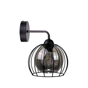 shumee Stenska svetilka 1xE27 SOLO BLACK