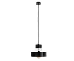 Greatstore Obesna svetilka 1xE27 BOSSI WHITE/BLACK