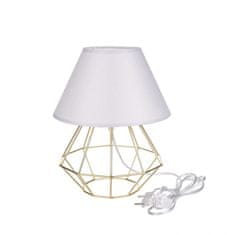 Greatstore Nočna svetilka 1xE27 PATI GOLD/GREY II