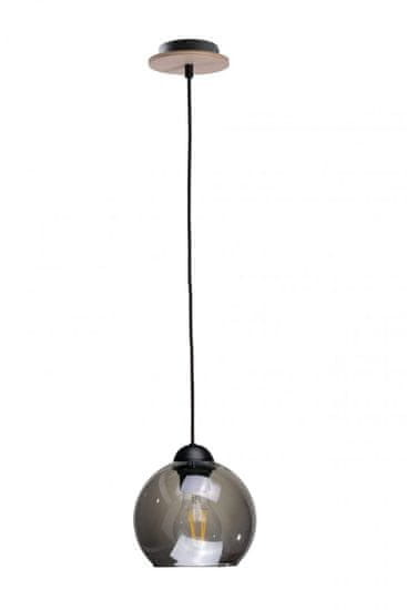 shumee Obesna svetilka 1xE27 YUNO WOOD BLACK/NATURAL
