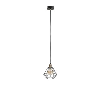 Greatstore Obesna svetilka 1xE27 FOSKAL GOLD