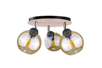 shumee Spot 3xE27 THEA WOOD