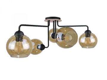 shumee Stropna svetilka 5xE27 MONDE WOOD