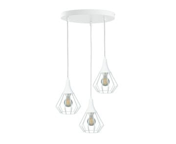 shumee Obesna svetilka 3xE27 SELENE WHITE