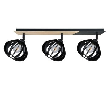 Greatstore Spot 3xE27 BASTET NATURAL/BLACK I