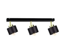 shumee Spot 3xE27 SIMPLY BLACK/GOLD
