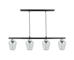 shumee Obesna svetilka 4xE27 FLOS BLACK/GOLD LONG