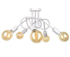 Greatstore Stropna svetilka 5xE27 RUMBA WHITE