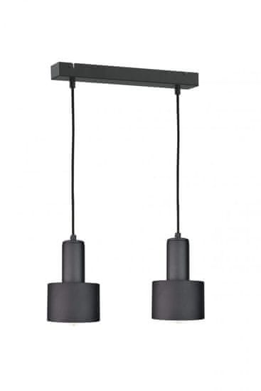 shumee Obesna svetilka 2xE27 LUCE BLACK