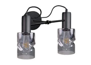 shumee Stenska svetilka 2xE27 INGER BLACK