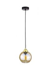 Greatstore Obesna svetilka 1xE27 AMBRE GOLD
