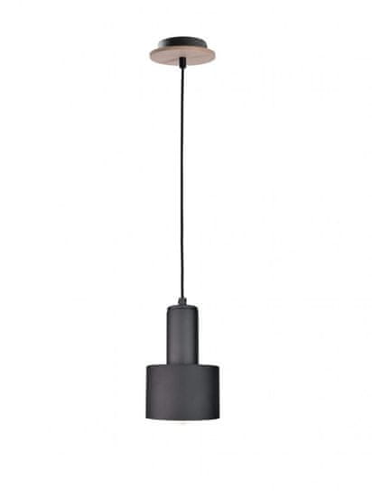 shumee Obesna svetilka 1xE27 LUCE BLACK WOOD