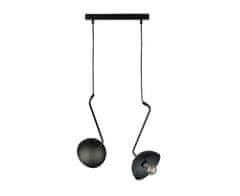 shumee Obesna svetilka 2xE27 JUNONA BLACK