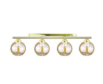 shumee Stropna svetilka 4xE27 AMARUS GOLD