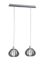 shumee Obesna svetilka 2xE27 NICOLETA GREY 834