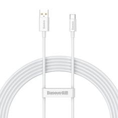 BASEUS Kabel USB na USB-C Superior 100W 2m (bel)