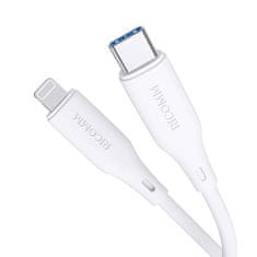 Ricomm kabel usb-c do lightning rls007clw 2.1m