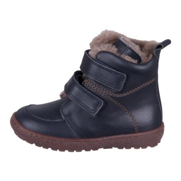 BISGAARD Čevlji Storm Lamb Dark Blue Leder