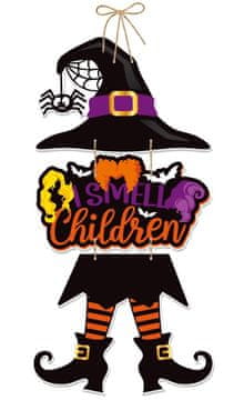 Korbi Viseča Halloween Čarovnica Dekoracija za Vrata