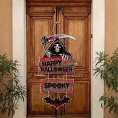 Korbi Krvava Halloween dekoracija za vrata, 3-delnica