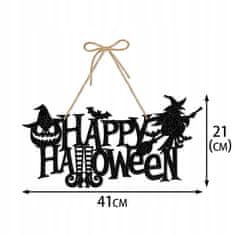Korbi Halloween Okras za Vrata "Happy Halloween"