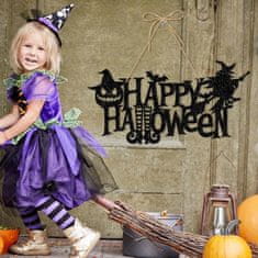 Korbi Halloween Okras za Vrata "Happy Halloween"