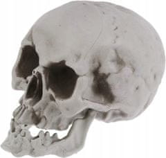 Korbi Halloween Dekor Škof Čelado 21cm Siva