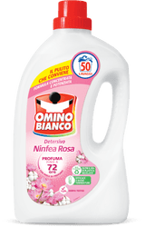  Omino Bianco tekoči detergent, Ninfea Rosa, 2 l
