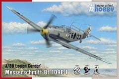 Special Hobby maketa-miniatura Messerschmitt Bf 109E-1 J/88 Legion Kondor • maketa-miniatura 1:72 starodobna letala • Level 3