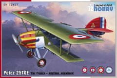 Special Hobby maketa-miniatura Potez 25T0E "for France - anytime, anywhere" • maketa-miniatura 1:72 starodobna letala • Level 3