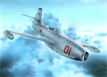 Special Hobby maketa-miniatura Yakovlev Yak-23 Flora "RedWhite Stars" • maketa-miniatura 1:72 starodobna letala • Level 4