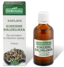 DARVITALIS Tinktura korenine Baldrijana 50 ml